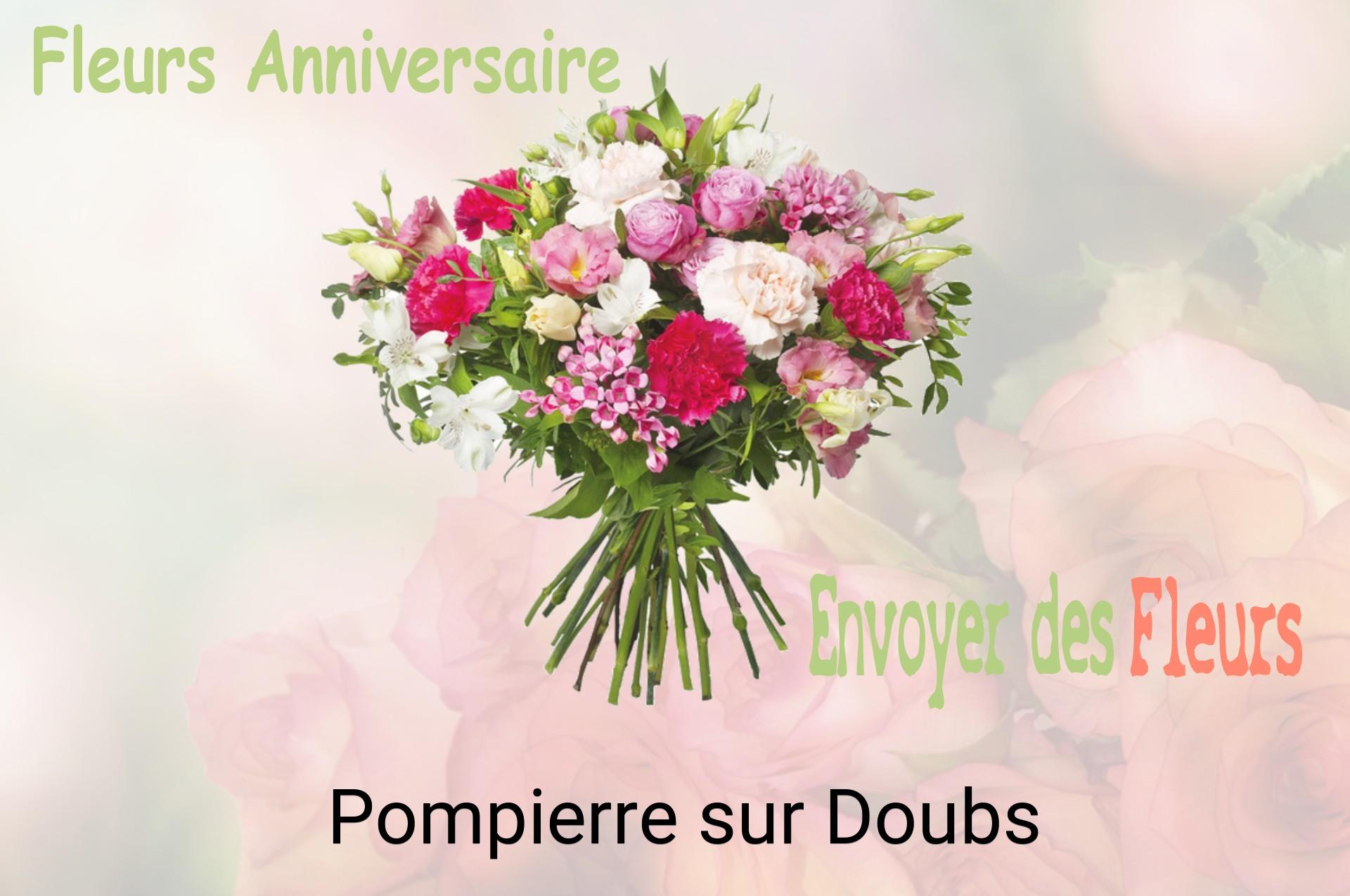Bouquet de fleurs d’anniversaire livré à Pompierre-sur-Doubs