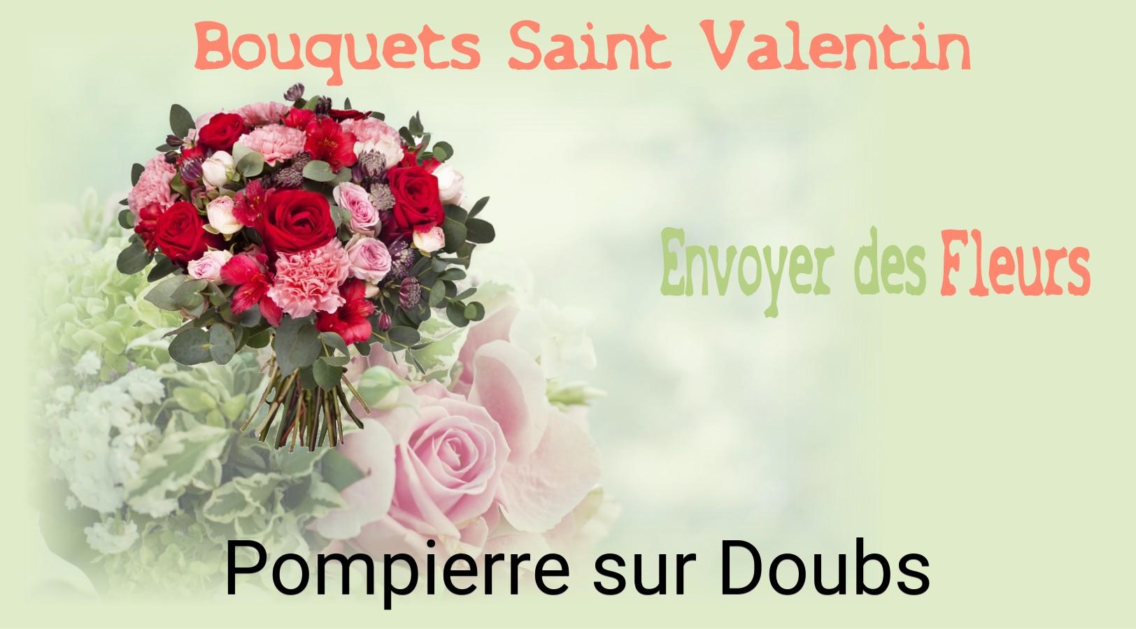 Roses de Saint-Valentin livrées à Pompierre-sur-Doubs